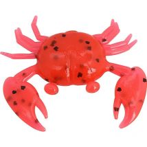 Leurre Souple Nikko Super Little Crab - 3cm - Par 4 Solid Red
