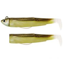 Kit Leurre Souple Arme Fiiish Combo Black Minnow 90 + Tete Plombee Search Sparkling Brown