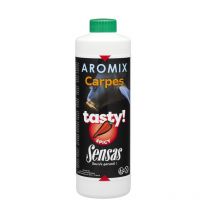 Additif Liquide Sensas Aromix Carp Tasty Spicy - Pêcheur.com