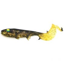 Leurre Souple Hostagevalley Curlytail - 18cm Spotted Bullhead - Pêcheur.com
