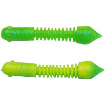 Leurre Souple Berkley Powerbait Power Pillar - 4cm - Par 12 Spring Green-sunshine Yellow