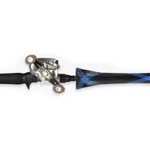 Protége Canne The Rod Glove Nylon Casting Rod Glove Standard - Blue Spyder