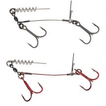 Montaje Savage Gear Carbon49 Corkscrew - Paquete De 2 Svs61764