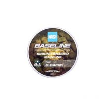 Gevlochten Lijn Nash Baseline Sinking Braid Uv Yellow T6009