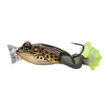 Leurre Souple Live Target The Ultimate Frog Popper Bait - 6.3cm Tan Brown