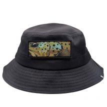 Bob Homme À Scratch Vt Fishing Upf50+ / Hydrofuge - Noir The Salmo Brown