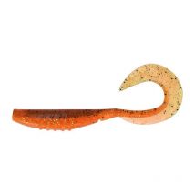 Leurre Souple Megabass X-layer Curly - 12.5cm - Par 5 Tinsel Orange - Pêcheur.com