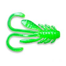 Leurre Souple Crazy Fish Allure 1.6" - 4cm - Par 8 Toxic Green