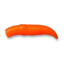 Leurre Souple Crazy Fish Mf Baby Worm 1.2" - 3cm - Par 12 Toxic Orange