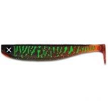 Leurre Souple Monkey Lures Fat Lui - 23cm Toxic Zebra