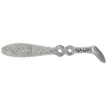 Leurre Souple Powerline Swimball - 9cm Translucide Argent