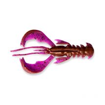 Leurre Souple Crazy Fish Nimble 4" - 10cm - Par 5 Ultraviolet