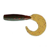 Leurre Souple Crazy Fish Angry Spin 3" - 7.5cm - Par 8 Uv Motoroil - Pour Pêche des Carnassiers - Pêcheur.com