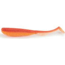 Leurre Souple Molix Ra Shad 3.8'' - 9.6cm - Par 6 Uv Orange-red Gold Flake