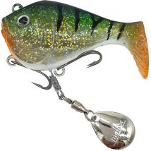 Leurre Souple Armé Molix Cursor Mini Evo - 5cm Uv Perch - Pour Pêche des Carnassiers - Pêcheur.com
