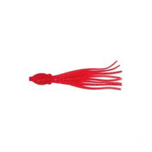 Leurre Souple Nikko Octopus - 9cm - Par 4 Uv Red