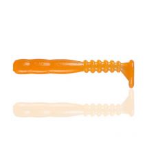Leurre Souple Reins Rockvibe Shad 3" - 8cm Uv208 - Uv Orange - Pour Pêche des Carnassiers - Pêcheur.com