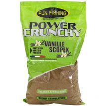 Amorce Fun Fishing Power Crunchy - 2kg Vanille Scopex - Pêcheur.com