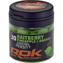Baie Artificielle + Trempage Rok Fishing Baitberry Sinking Density Vert - Pêcheur.com