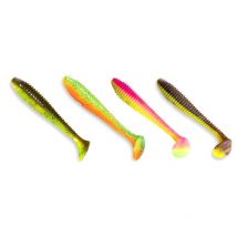 Softbait Crazy Fish Vibro Fat 4.7" - 12cm - Partij Van 4 Vibrofat47-m117