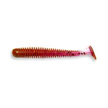 Soft Lure Crazy Fish Vibro Worm 3" - 7.5cm - Pack Of 5 Vibroworm3-12