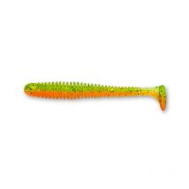 Esca Artificiale Morbida Crazy Fish Vibro Worm 3.4" Sinking - 8.5cm - Pacchetto Di 5 Vibroworm34f-5d