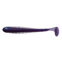 Soft Lure Crazy Fish Vibro Worm 4.5" - 11.5cm - Pack Of 5 Vibroworm45-99
