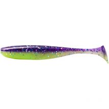 Leurre Souple Keitech Easy Shiner 4.5" - 11.5cm - Par 6 Violet Silver / Chartreuse - Pêcheur.com