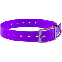 Collier Chien Country En Polyurethane - 2.5cm Violet