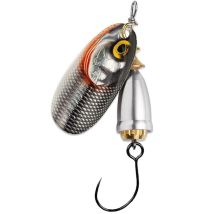 Spinner Blue Fox Vibrax Gilded Single Barbless Hook No2 - 6g Vx2526056
