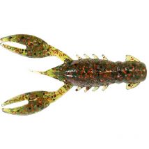 Leurre Souple Zman Trd Crawz 2,5” - 6.5cm - Par 6 Watermelon Red - Pour Pêche des Carnassiers - Pêcheur.com