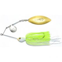 Spinnerbait Elitelure Tiger Pike Spinnerbait - 32g White Chart