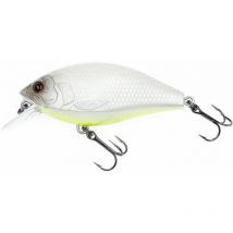 Leurre Coulant Freedom Tackle Rad Squarebill - 6.5cm White Chartreuse Belly