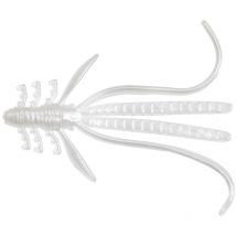 Leurre Souple Gunki Naiad - 5cm - Par 10 White Flash