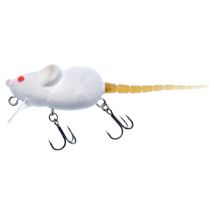 Leurre Flottant Illex Momouse - 9.2cm White Mouse - Pour Pêche des Carnassiers - Pêcheur.com