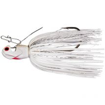 Chatterbait Booyah Melee - 14g White Silver