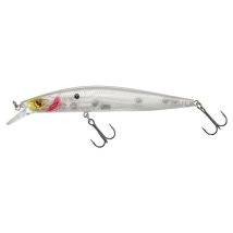 Leurre Suspending Gunki Gamera Slim 128 Sp - 12.8cm White Tendance - Pour Pêche des Carnassiers - Pêcheur.com