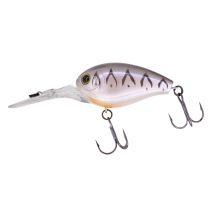 Leurre Flottant Hide Up Hu-150 - 4.5cm White Tiger - Pour Pêche des Carnassiers - Pêcheur.com