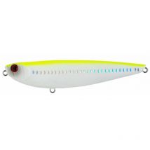 Leurre De Surface Adam's Pencil 100 Fb Bass Hunter - 10cm White Yel Back Skylit