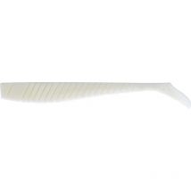 Leurre Souple Madness Bakuree Shad - 15cm - Par 4 White - Pêcheur.com