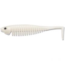 Leurre Souple Toppies Skeletonius - 10cm - Par 4 White - Pêcheur.com