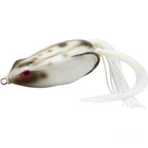 Leurre Souple Livingston Lures Freddy B - 7.1cm White - Pour Pêche des Carnassiers - Pêcheur.com
