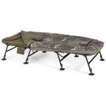 Bedchair Nash Indulgence Hd40 Sleep System 8 Legs Camo Wide - Pour Pêche de la Carpe - Pêcheur.com