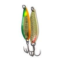 Cuiller Ondulante Crazy Fish Spoon Sense - 6g Yellow Green Orange - Pêcheur.com