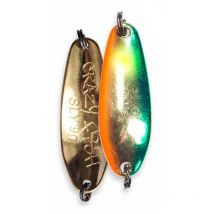 Cuiller Ondulante Crazy Fish Spoon Sly - 6g Yellow Green Orange
