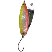 Cuiller Ondulante Teklon Madre 37 - 3.7g Yellow Orange - Pour Pêche de la Truite - Pêcheur.com