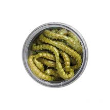 Appat Berkley Powerbait Honey Worm - Par 55 Yellow/scales - Pour Pêche de la Truite - Pêcheur.com