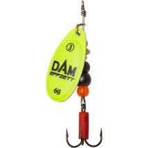 Cuiller Tournante Effzett Fluo Spinner - 3g Yellow