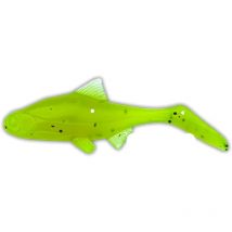 Leurre Souple Kanalgratis Hooligan Roach Baby - 9.5cm - Par 6 Zalt & Pepper Lime - Pour Pêche des Carnassiers - Pêcheur.com