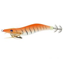 Turlutte Sunset Sunsquid Bad Gambas 3.0 Zebra Orange - Pêcheur.com